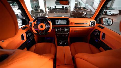 hermes orange interior.